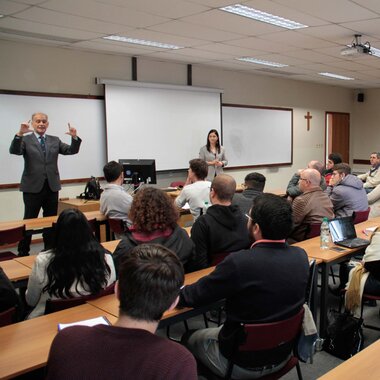 Aula, Derecho, Carreras, Universidad Católica