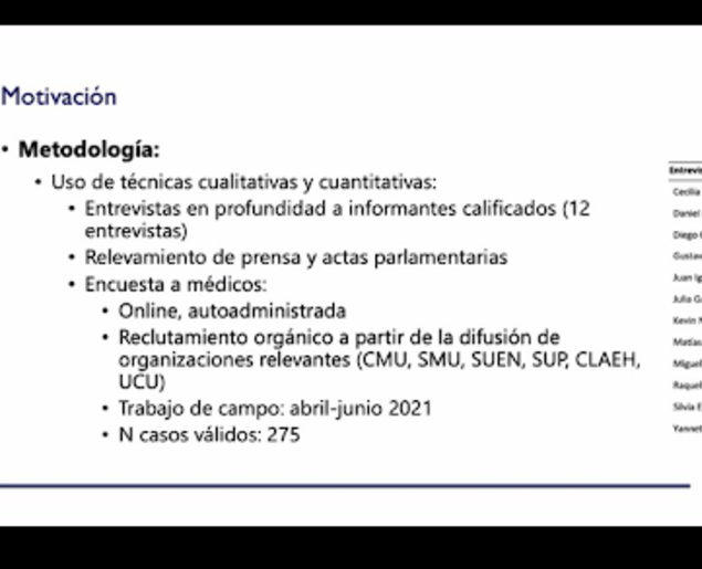 “Cannabis de Uso Medicinal: visiones y experiencias de los médicos”