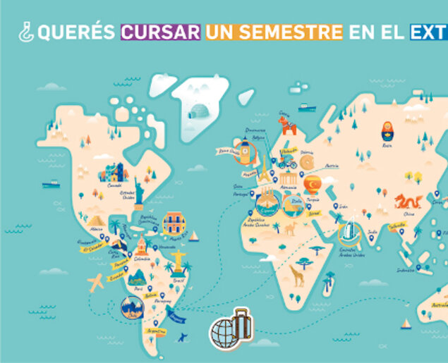 ¿Querés cursar un semestre en el exterior?