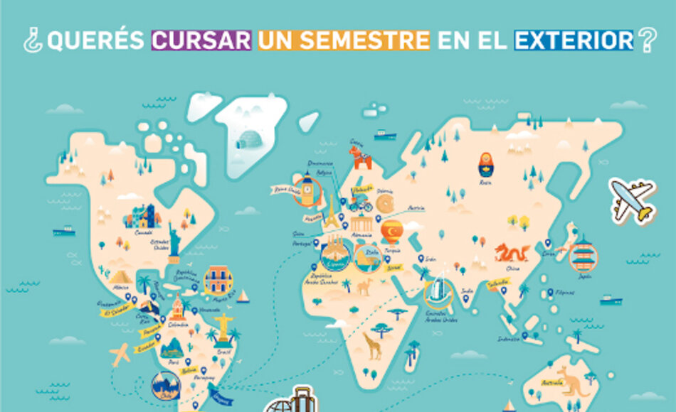 imagen de ¿Querés cursar un semestre en el exterior?