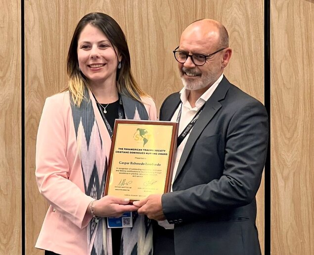 Profesor UCU fue premiado por su aporte a la enfermería de trauma para América Latina