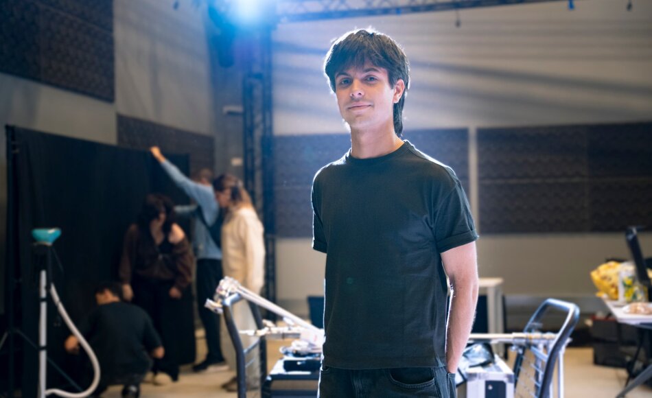 imagen de Joaquín Martínez, estudiante de Comunicación: del aula al Festival de Cinemateca
