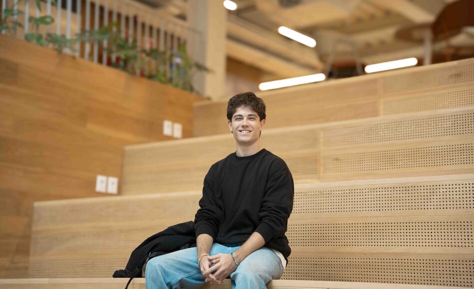 imagen de Un futuro en el deporte, una formación con impacto: Rafael Cabrera, estudiante de Nutrición