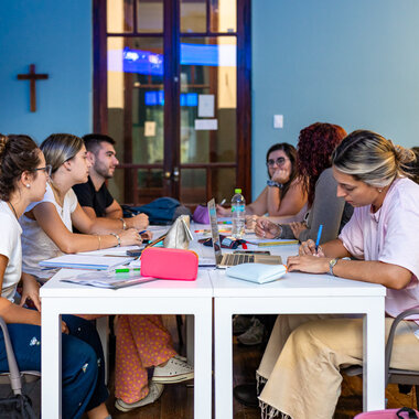 Clase en Business Lab