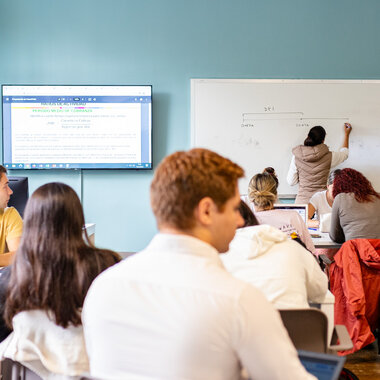 Clase en Business Lab