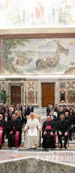 El Papa León XIV recibió al rector y a los vicerrectores de la UCU