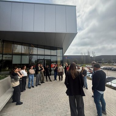 Visita a obra en Uruguay