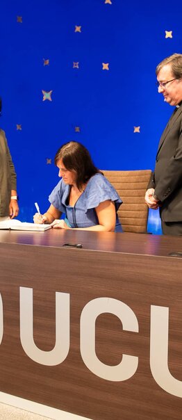 Soledad Acuña asumió como vicerrectora de Innovación y Vinculación con la Sociedad