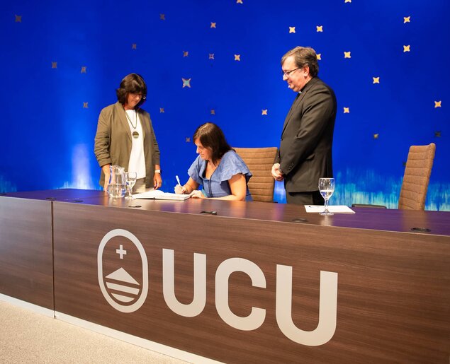 Soledad Acuña asumió como vicerrectora de Innovación y Vinculación con la Sociedad